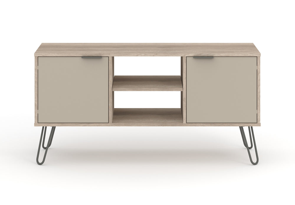 Augusta Driftwood 2 Door Flat Screen Tv Unit Driftwood  Calico (DHD) Image 2