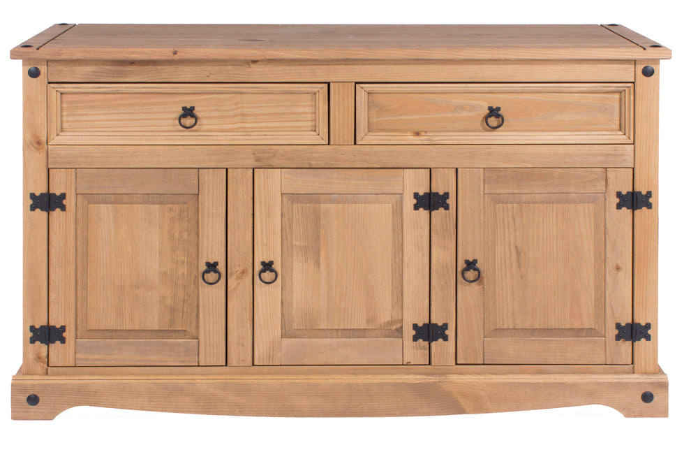 Corona Medium Sideboard Antique Waxed Pine  (DHD) Image 2