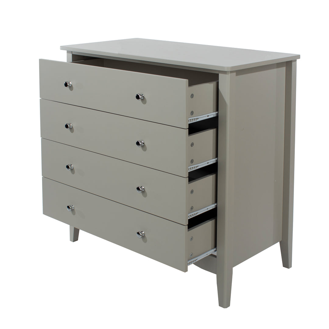 Como Grey 4 Drawer Chest Grey  (DHD) Image 4