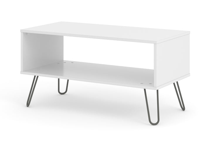 Augusta White Open Coffee Table White    (DHD) Image 1
