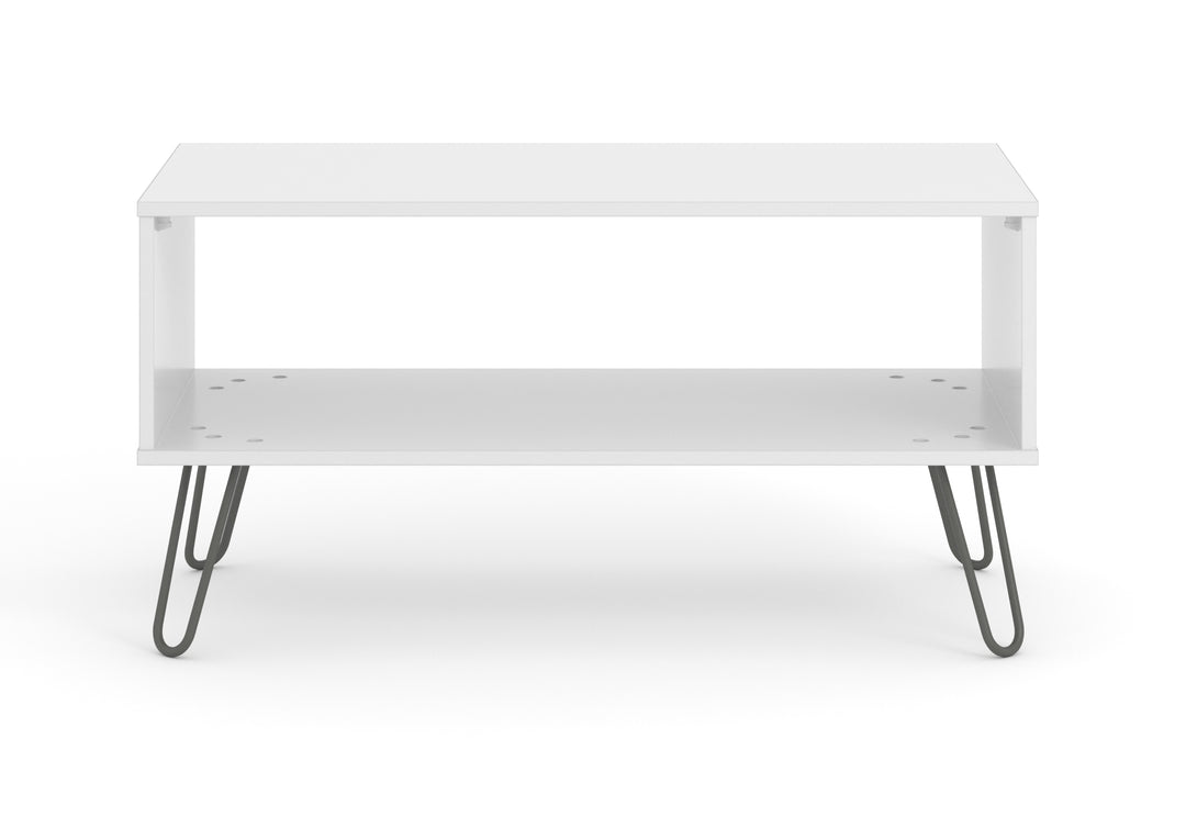 Augusta White Open Coffee Table White    (DHD) Image 2