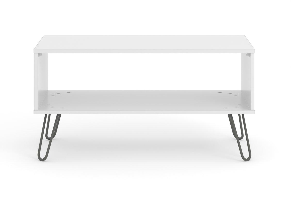 Augusta White Open Coffee Table White    (DHD) Image 2