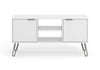 Augusta White 2 Door Flat Screen Tv Unit White    (DHD) Image 2