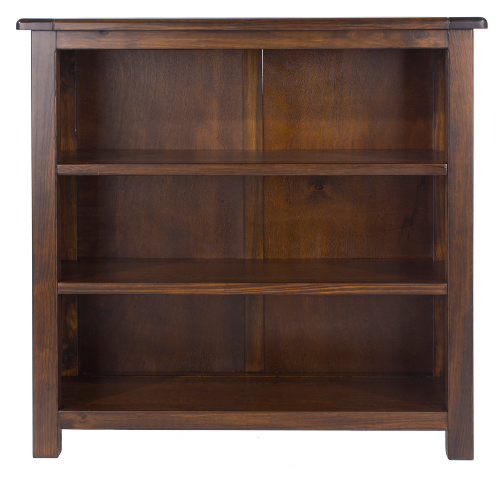 Boston Low Bookcase Dark Brown  (DHD) Image 2