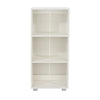 Lido Low Narrow Bookcase White  (DHD) Image 2