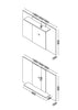 Lido Extendable Fixed Tv Wall Panel, Gloss White  White  (DHD) Image 3