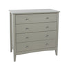 Como Grey 4 Drawer Chest Grey  (DHD) Image 3