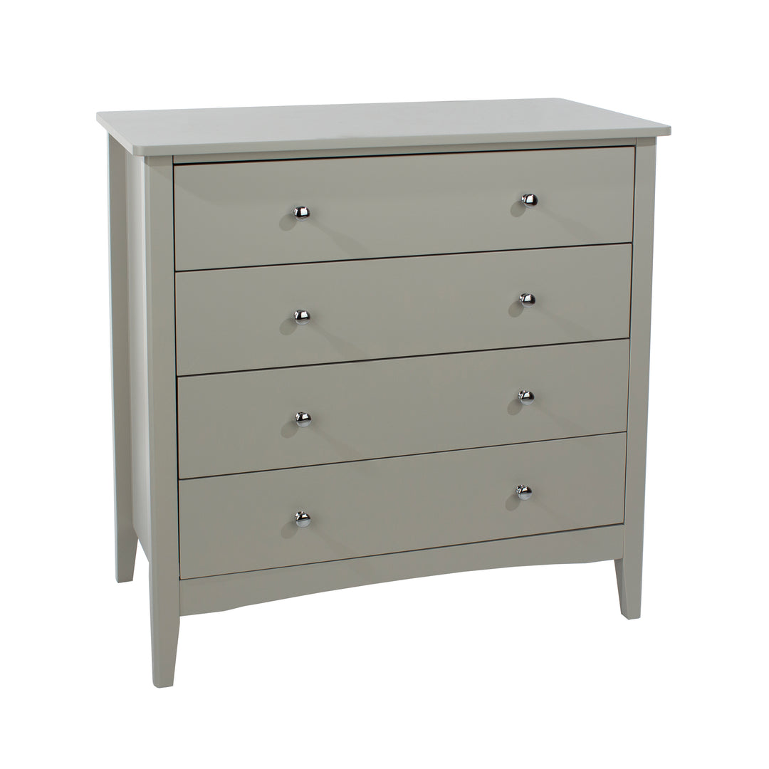 Como Grey 4 Drawer Chest Grey  (DHD) Image 3