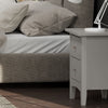 Como Grey 2 Petite Drawer Bedside Cabinet  Grey  (DHD) Image 5