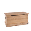 Corona Storage Trunk Antique Waxed Pine  (DHD) Image 3