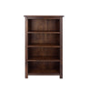 Boston 3 Shelf Narrow Bookcase Dark Brown  (DHD) Image 2