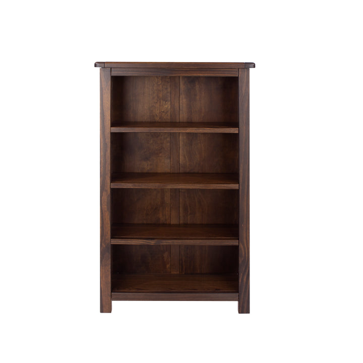 Boston 3 Shelf Narrow Bookcase Dark Brown  (DHD) Image 2
