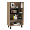 Harvard Display Bookcase Washed Oak Carbon Grey Oak (DHD) Image 3