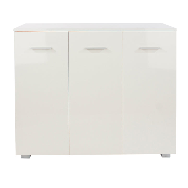 Lido 3 Door Sideboard White  (DHD) Image 2