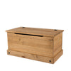 Corona Storage Trunk Antique Waxed Pine  (DHD) Image 1