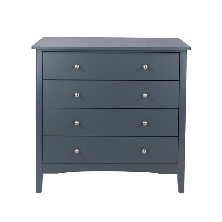 Como Blue 4 Drawer Chest Blue  (DHD) Image 2