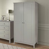 Como Grey 2 Door Wardrobe Grey  (DHD) Image 5