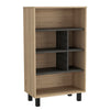 Harvard Display Bookcase Washed Oak Carbon Grey Oak (DHD) Image 1