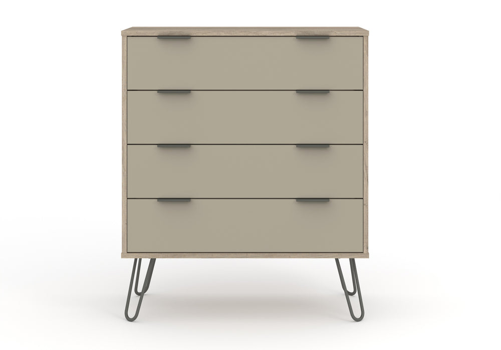 Augusta Driftwood 4 Drawer Chest Of Drawers Driftwood  Calico (DHD) Image 2