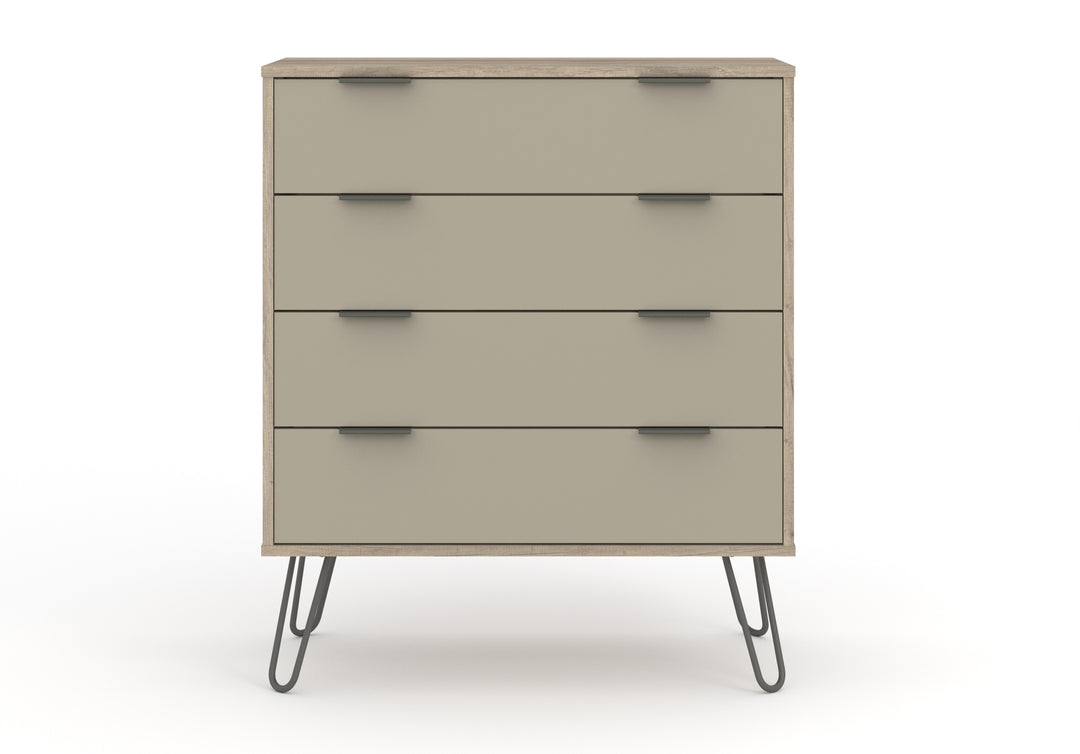 Augusta Driftwood 4 Drawer Chest Of Drawers Driftwood  Calico (DHD) Image 2
