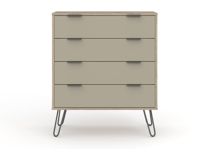 Augusta Driftwood 4 Drawer Chest Of Drawers Driftwood  Calico (DHD) Image 2
