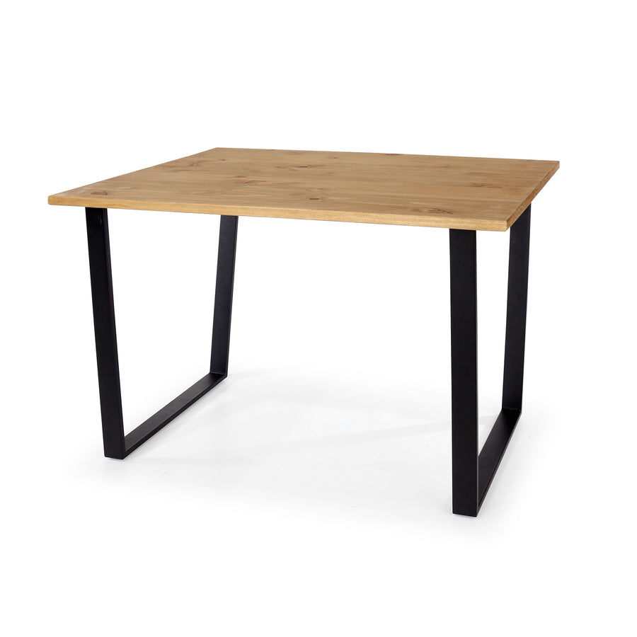 Texas Rectangular Dining Table  Antique Waxed Pine Black (DHD) Image 1