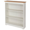 Colorado Low Wide Bookcase  Soft White Oak (DHD) Image 1