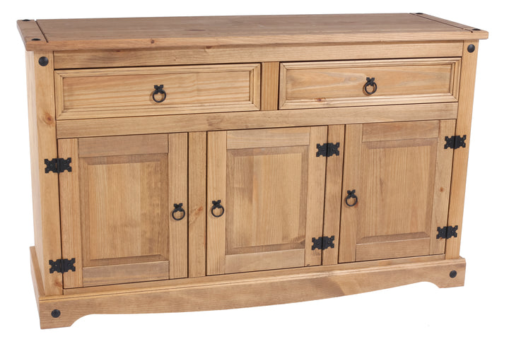 Corona Medium Sideboard Antique Waxed Pine  (DHD) Image 3