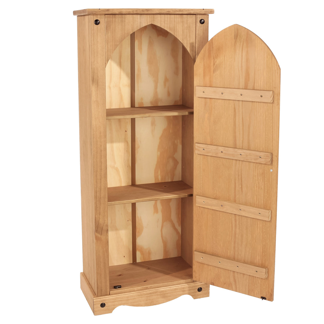 Corona Vestry Cupboard  Antique Waxed Pine  (DHD) Image 4
