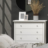 Como White 4 Drawer Chest White  (DHD) Image 5