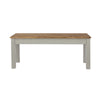 Linea Linea Bench For 1200Mm Table Grey Antique Waxed Pine (DHD) Image 2
