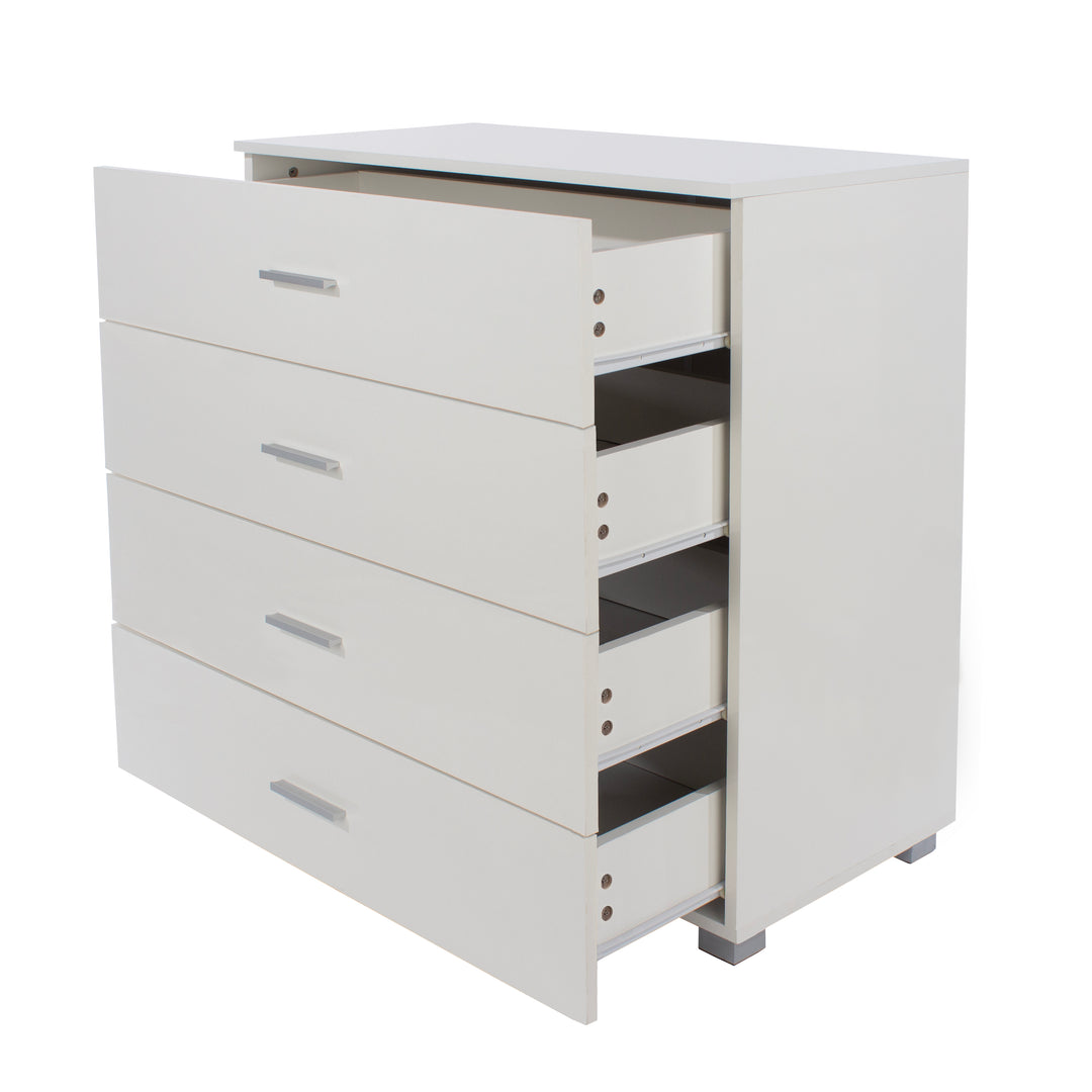 Lido 4 Drawer Chest Of Drawers   White  (DHD) Image 4
