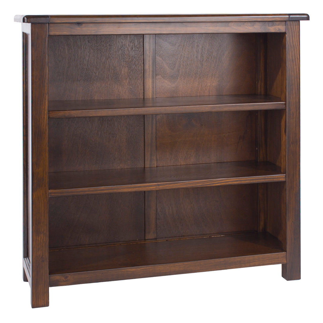 Boston Low Bookcase Dark Brown  (DHD) Image 3