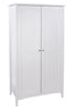 Como White 2 Door Wardrobe White  (DHD) Image 3
