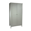 Como Grey 2 Door Wardrobe Grey  (DHD) Image 3