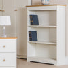 Colorado Low Narrow Bookcase Soft White Oak (DHD) Image 4