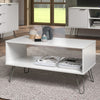 Augusta White Open Coffee Table White    (DHD) Image 4