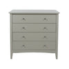 Como Grey 4 Drawer Chest Grey  (DHD) Image 2
