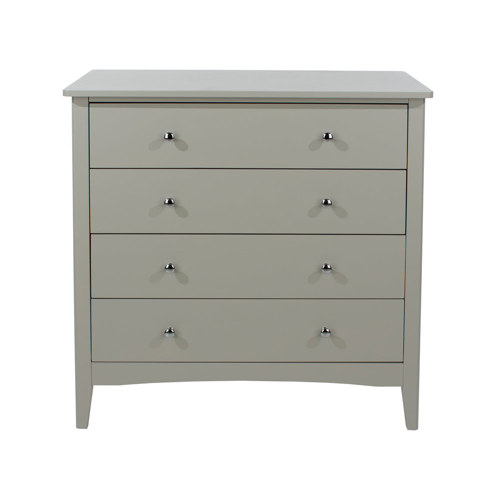 Como Grey 4 Drawer Chest Grey  (DHD) Image 2