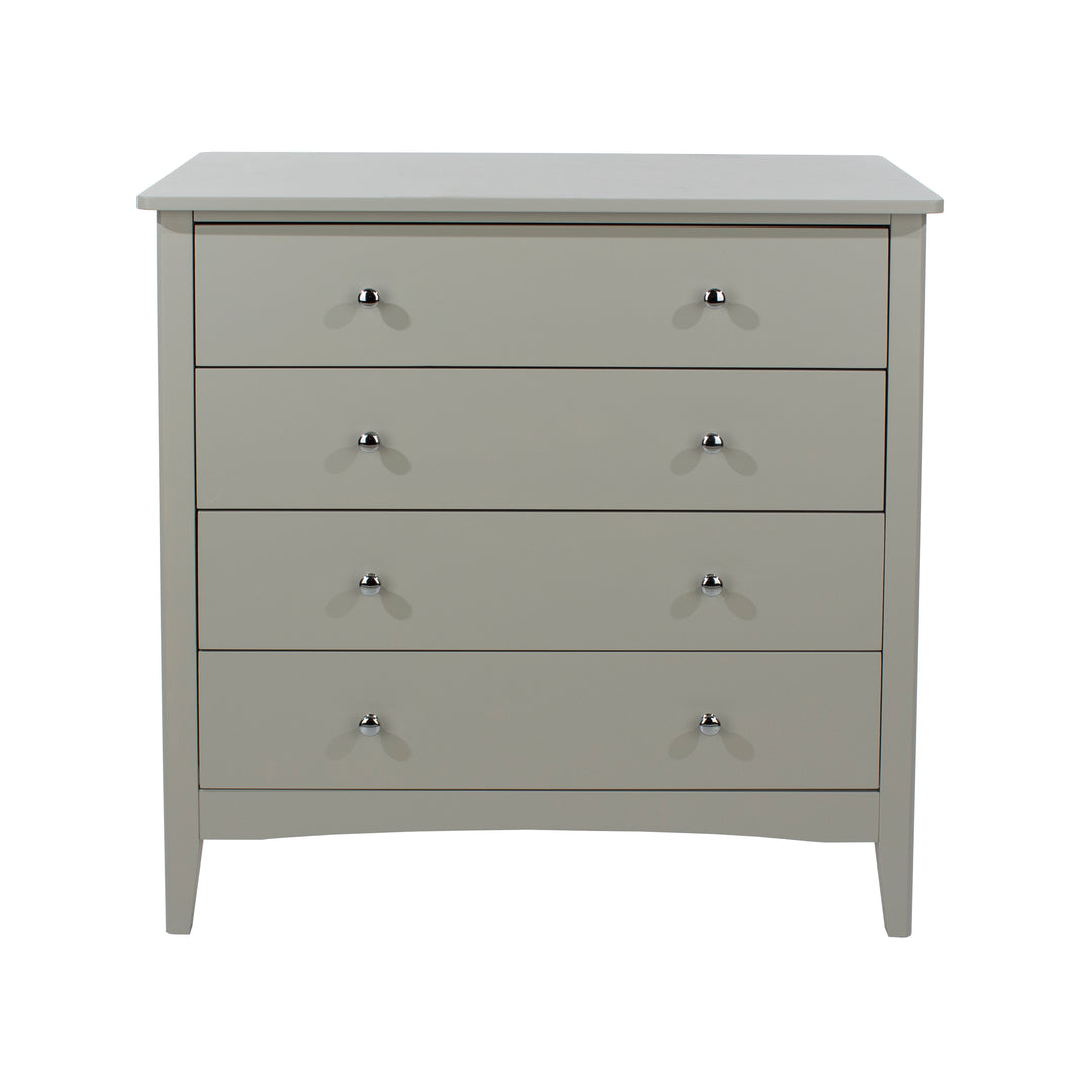 Como Grey 4 Drawer Chest Grey  (DHD) Image 2