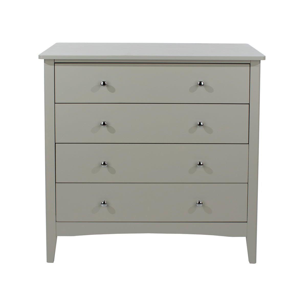 Como Grey 4 Drawer Chest Grey  (DHD) Image 2