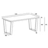 Texas Standard Coffee Table Antique Waxed Pine Black (DHD) Image 4