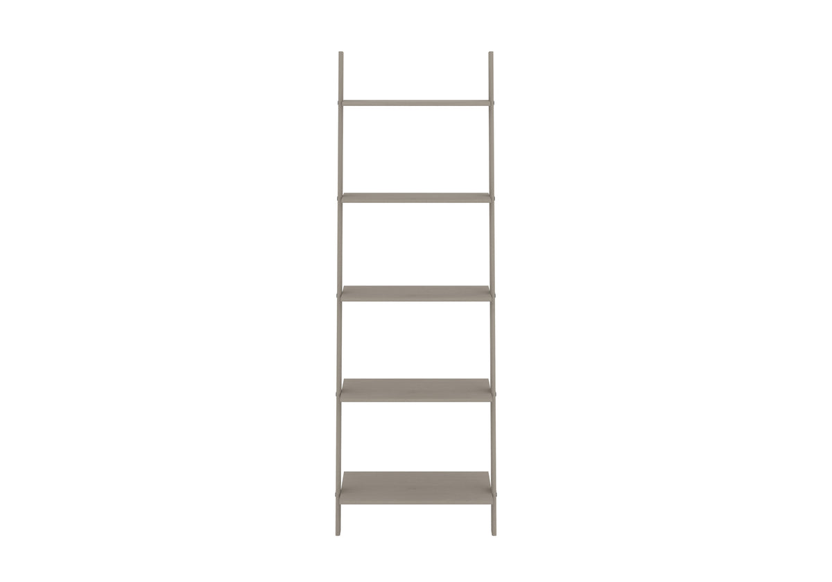 Corona Grey Ladder Design Shelf Unit Grey Wax  (DHD) Image 2