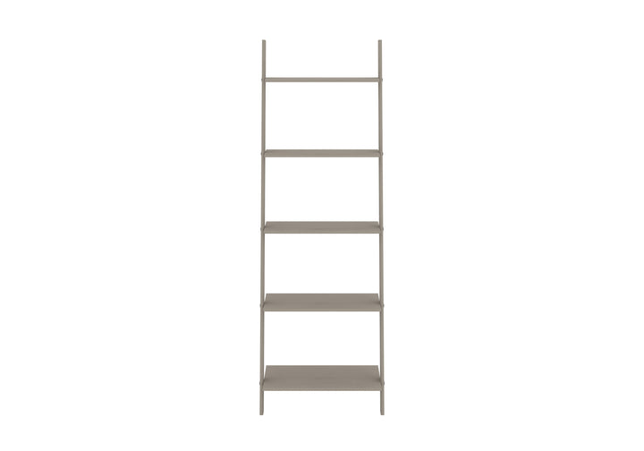 Corona Grey Ladder Design Shelf Unit Grey Wax  (DHD) Image 2