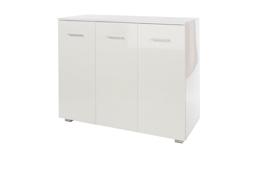 Lido 3 Door Sideboard White  (DHD) Image 1