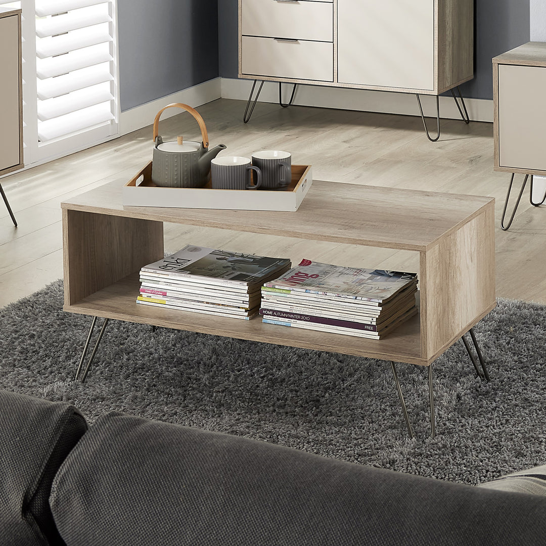 Augusta Driftwood Open Coffee Table Driftwood  Calico (DHD) Image 4