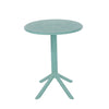 Rimini 3 Piece Cala Bistro Table & 2 Chair Set Outdoor Grade, Sky Blue Sky Blue  (Self Assembly) (DHD)