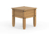 Corona Lamp Table Antique Waxed Pine  (DHD) Image 3