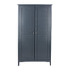 Como Blue 2 Door Wardrobe Blue  (DHD) Image 2