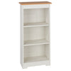 Colorado Low Narrow Bookcase Soft White Oak (DHD) Image 3